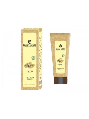 Passion Indulge Papain Shampoo & Conditioner (200 ml+100 ml)