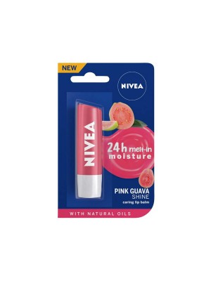Nivea Lip Balm Pink Guava Shine 
