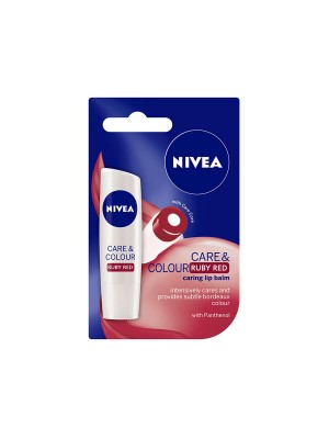 Nivea Lip Balm Care & Color Ruby Red 