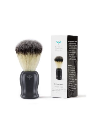 Bombay Shaving Company Imitation Badger Shaving Brush, Grey