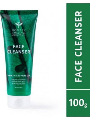 Bombay Shaving Company Anti-Acne Face Cleanser, With Salyclic Acid For Oily Skin (100 gm)