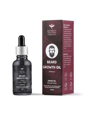 Bombay Shaving Company Beard Growth Oil For Men Infused With The Power of Onion Oil And 10 Essential Oils 30 ml