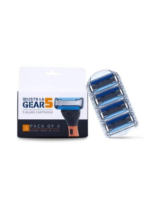 Ustraa Gear 5 Blade Cartridge (Set of 4)