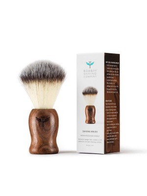Bombay Shaving Company Shaving Brush With Cruelty-Free Imitation Badger Bristles (Indian Rosewood Handle)