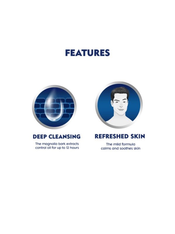 Nivea Men Face Wash Oil Control 10X Vitamin C 50 gm