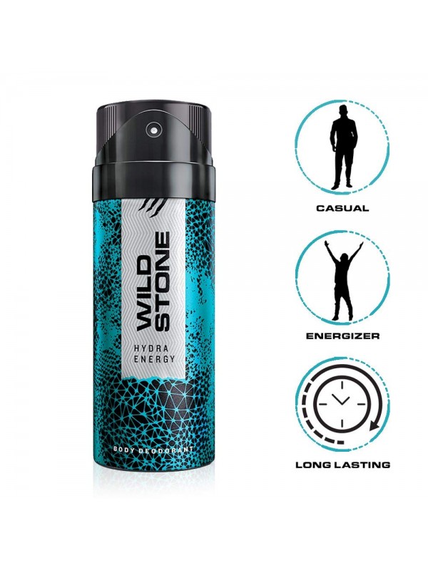 Wild Stone Hydra Energy Body Deodorant For Men 150 ml