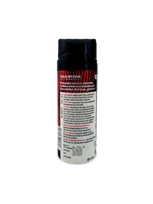 Wild Stone Red Deodorant For Men 150 ml