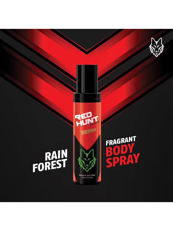 Red Hunt Body Spray Rain Forest (125 ml)