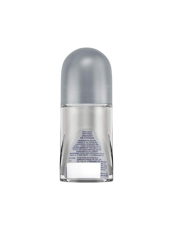 Nivea Deodorant Roll On Silver Protect 50 ml