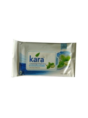 Kara Sunscreen Plum & Aloe Vera Face Wipes - 10 Wipes
