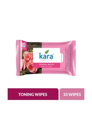 Kara Avocado & Jojoba Face Wipes - 10 Wipes