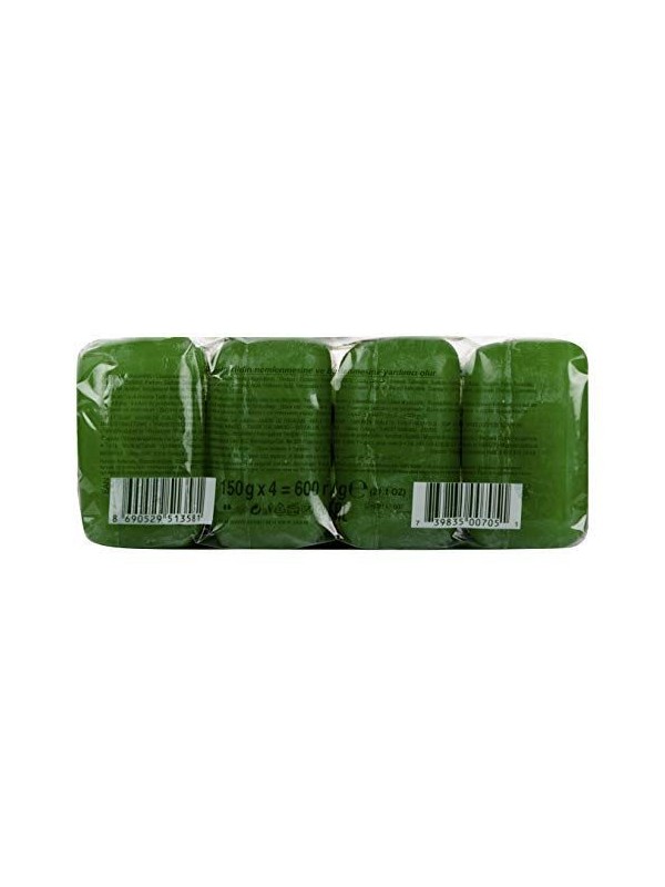 Dalan Glycerine Care Soap - Olive, (150 gm X 4)