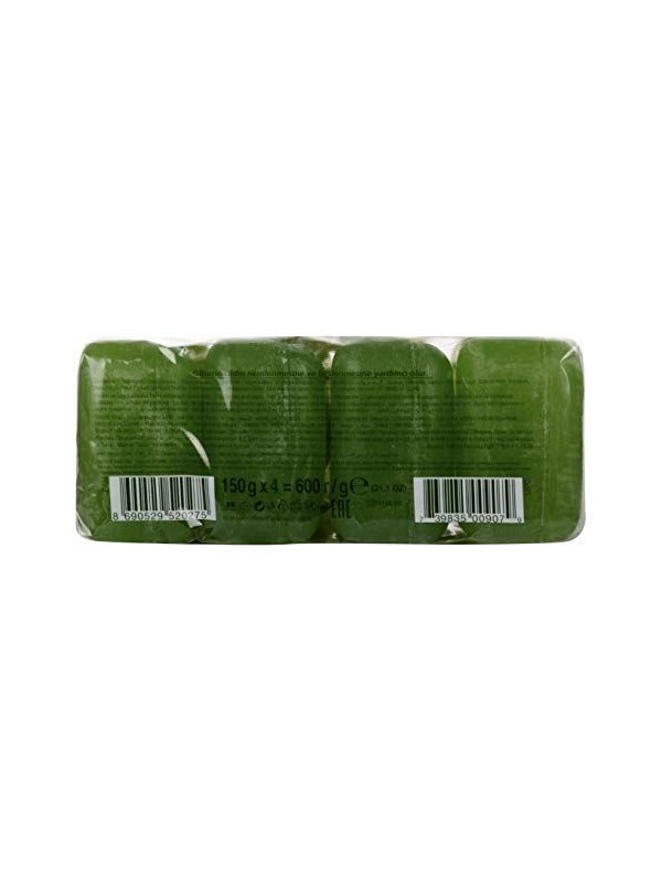 Dalan Glycerine Care Soap - Lime, (150 gm X 4)