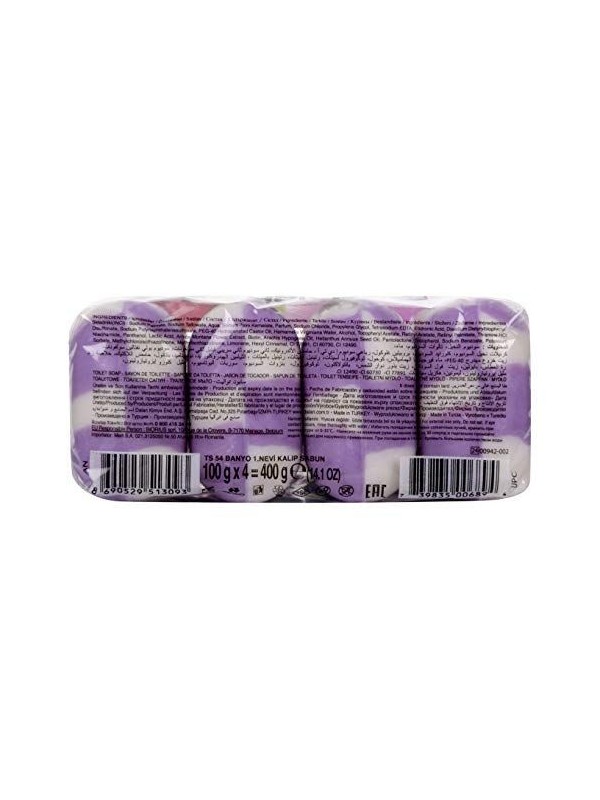 Dalan Fruits Creamy Beauty Soap - Berries (100 gm X 4)