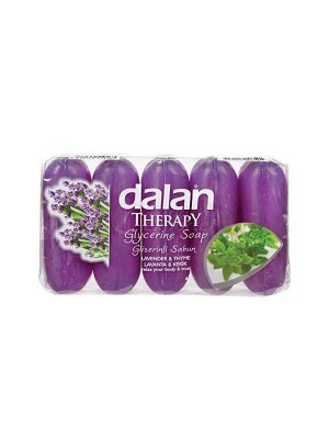 Dalan Therapy Glycerine Soap - Lavendar & Thyme, (70 gm X 5)