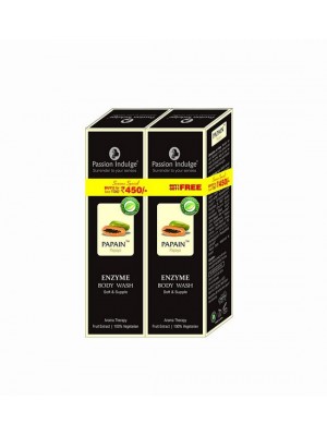 Passion Indulge Body Wash - Papain + Synergy (Buy 1 Get 1 Free) 400 ml