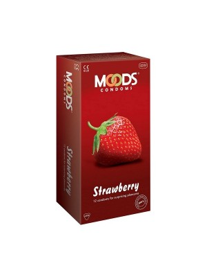 Moods Dotted Strawberry 12'S (Dotted Flavoured)