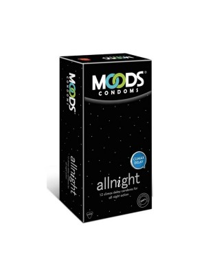 Moods All Night Climax Delay Condoms - 12S Pack