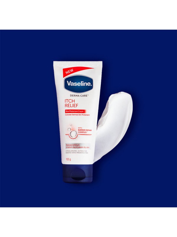 Vaseline Itch Relief Skin Protectant Cream 100 gm