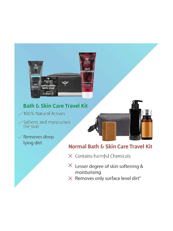 Bombay Shaving Company Bath & Skin Travel Pack