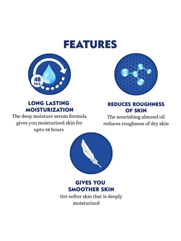 Nivea Body Lotion Nourishing Body Milk For Very Dry Skin 120 ml