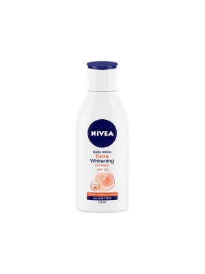 Nivea Body Lotion Extra Whitening Cell Repair Spf 15 For All Skin Types 120 ml