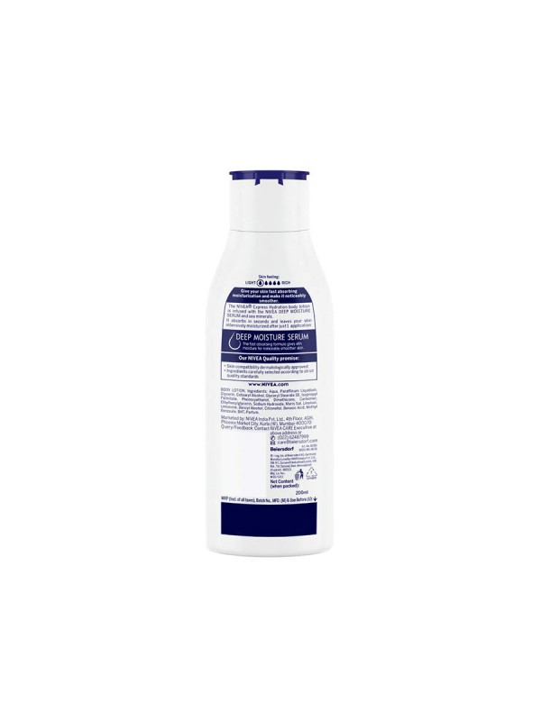 Nivea Body Lotion Express Hydration For Normal Skin 200 ml