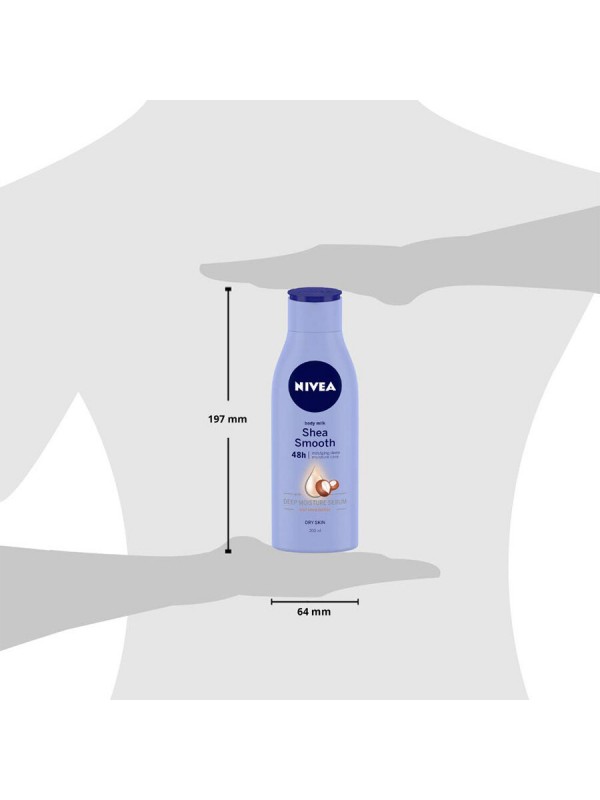 Nivea Body Milk Shea Smooth Lotion 200 ml