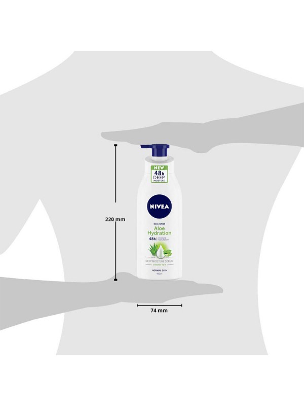 Nivea Body Lotion Aloe Hydration For Normal Skin 400 ml