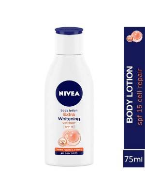 Nivea Body Lotion Whitening Even Tone Uv Protect 75 ml