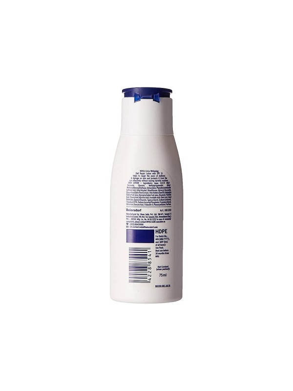 Nivea Extra Whitening Cell Repair Body Lotion SPF 15 75 ml
