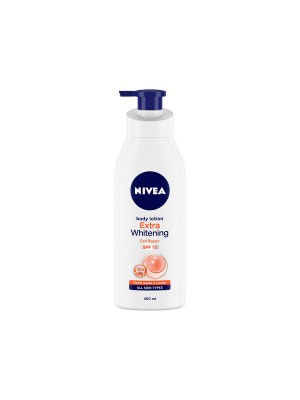 Nivea Body Lotion Extra Whitening Cell Repair SPF 15 For All Skin Types 400 ml
