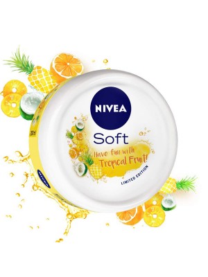 Nivea Soft Light Moisturising Cream Tropical Fruit 50 ml