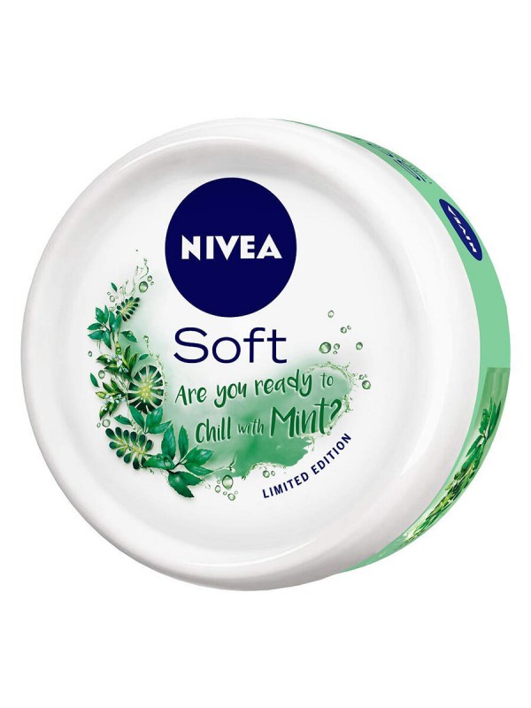 Nivea Soft Light Moisturising Cream Chilled Mint 50 ml