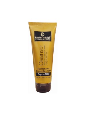 Passion Indulge Papain D10 Cleanser Natural Face Wash Enriched With Essential Oil 100 gm