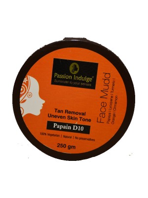 Passion Indulge Papain D10 Face Mudd Pack 250 gm