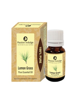 Passion Indulge Lemongrass Pure Essential Oil 10 ml