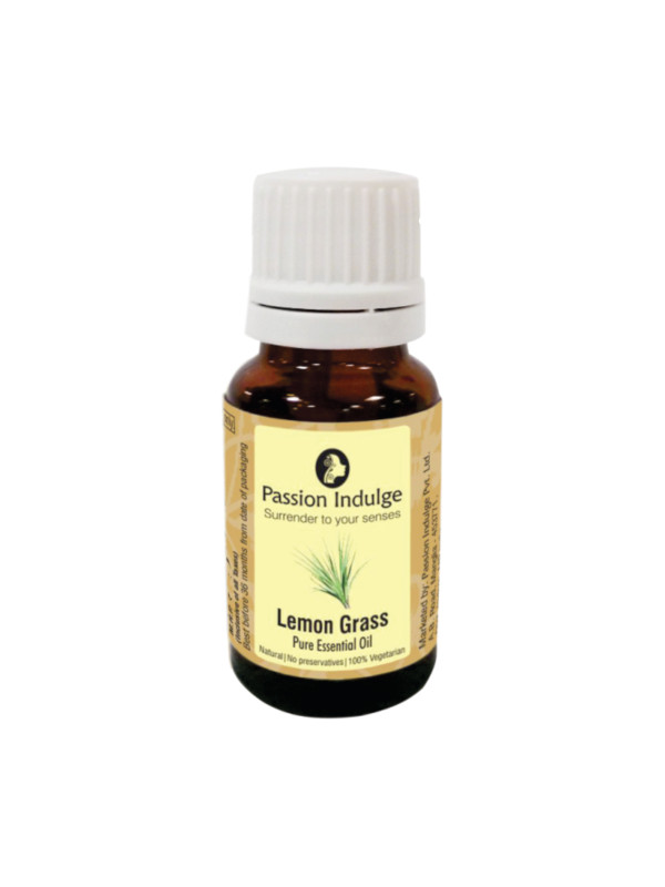 Passion Indulge Lemongrass Pure Essential Oil 10 ml