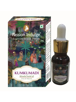 Passion Indulge Ayurvedic Kumkumadi Pure & Natural Miracle Facial Oil - 10 ml