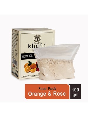 Vagad's Khadi Orange - Rose Face Pack 100 gm
