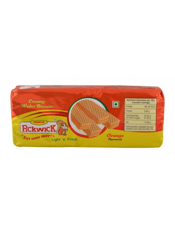 Pickwick Wafer Biscuit Orange 150 gm