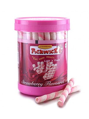 Pickwick 300 gm Wafer Roll Strawberry