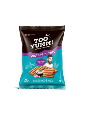 Tooyumm Multigrain Chips, Dahi Papdi Chaat (54 gm)