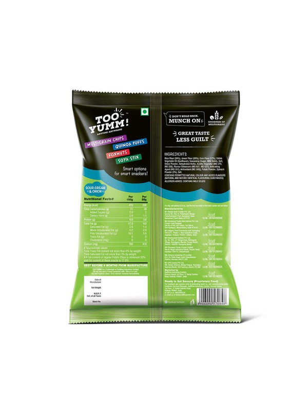 Tooyumm Veggie Stix, Sour Cream And Onion (52 gm)
