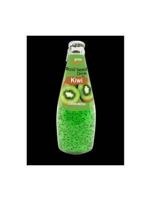 U Globe Basil Seed Drink Kiwi (300 ml)