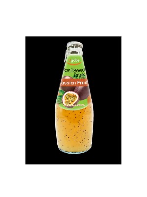 U Globe Basil Seed Drink Passion Fruit (300 ml)