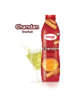 Shree Guruji Chandan Sharbat 750 ml