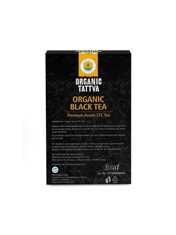 Organic Tattva Organic Black Ctc Tea 200 gm