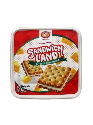 Bellie Cheese Sandwich Biscuit (440 gm)