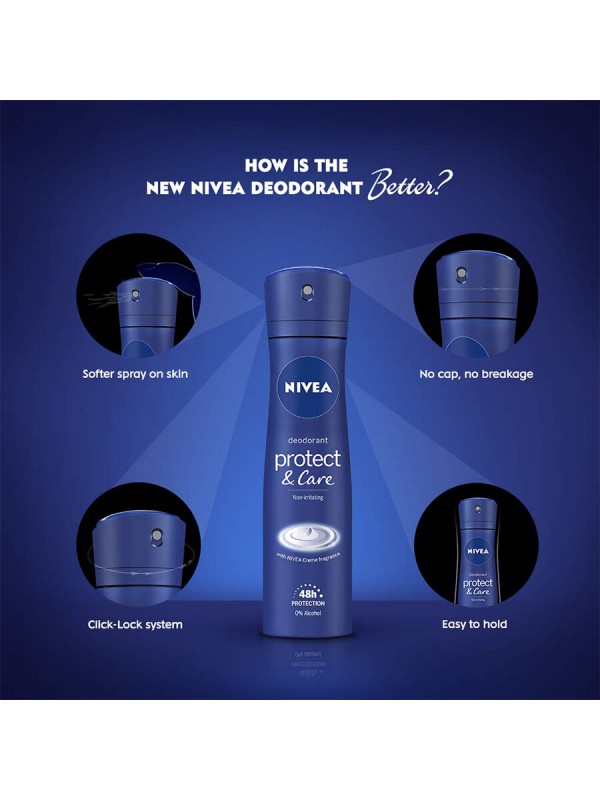 Nivea Deodorant Protect & Care Women 150 ml